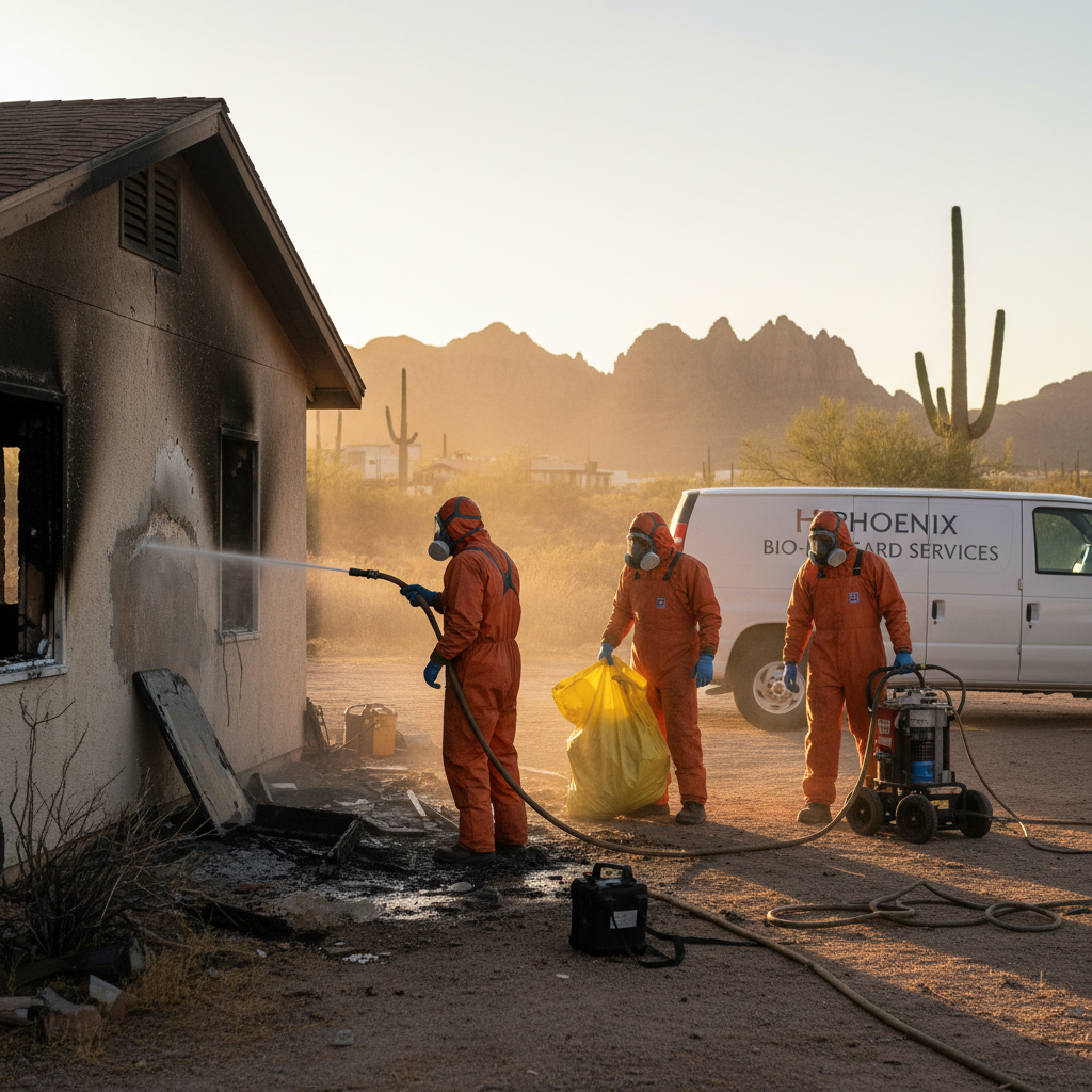 Biohazard Removal Service work by Biohazard Removal in Phoenix
